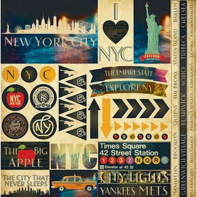 Reminisce New York  Sticker