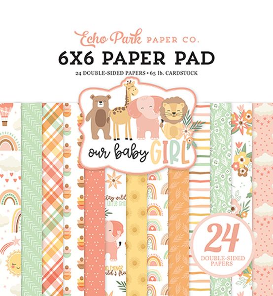 Echo Park Our Baby Girl 6x6 Pad