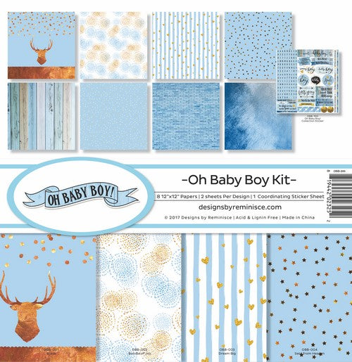 Reminisce Oh Baby Boy Collection Kit