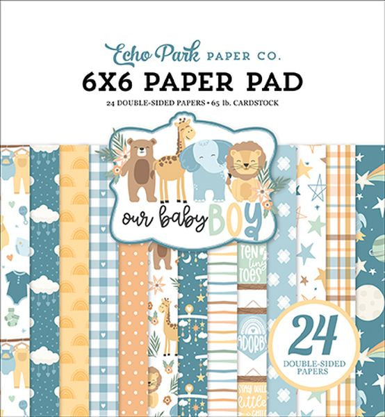 Echo Park Our Baby Boy 6x6 Paper Pad