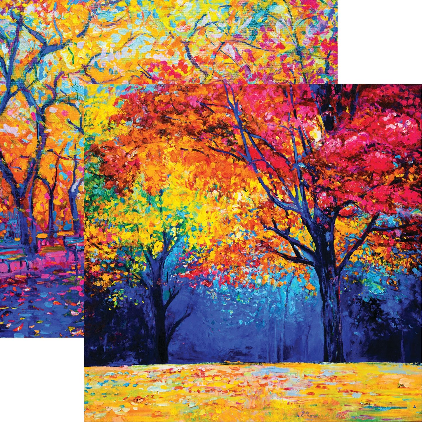 Reminisce October Roads: Amazing Autumn DS Paper (1 Sheet)
