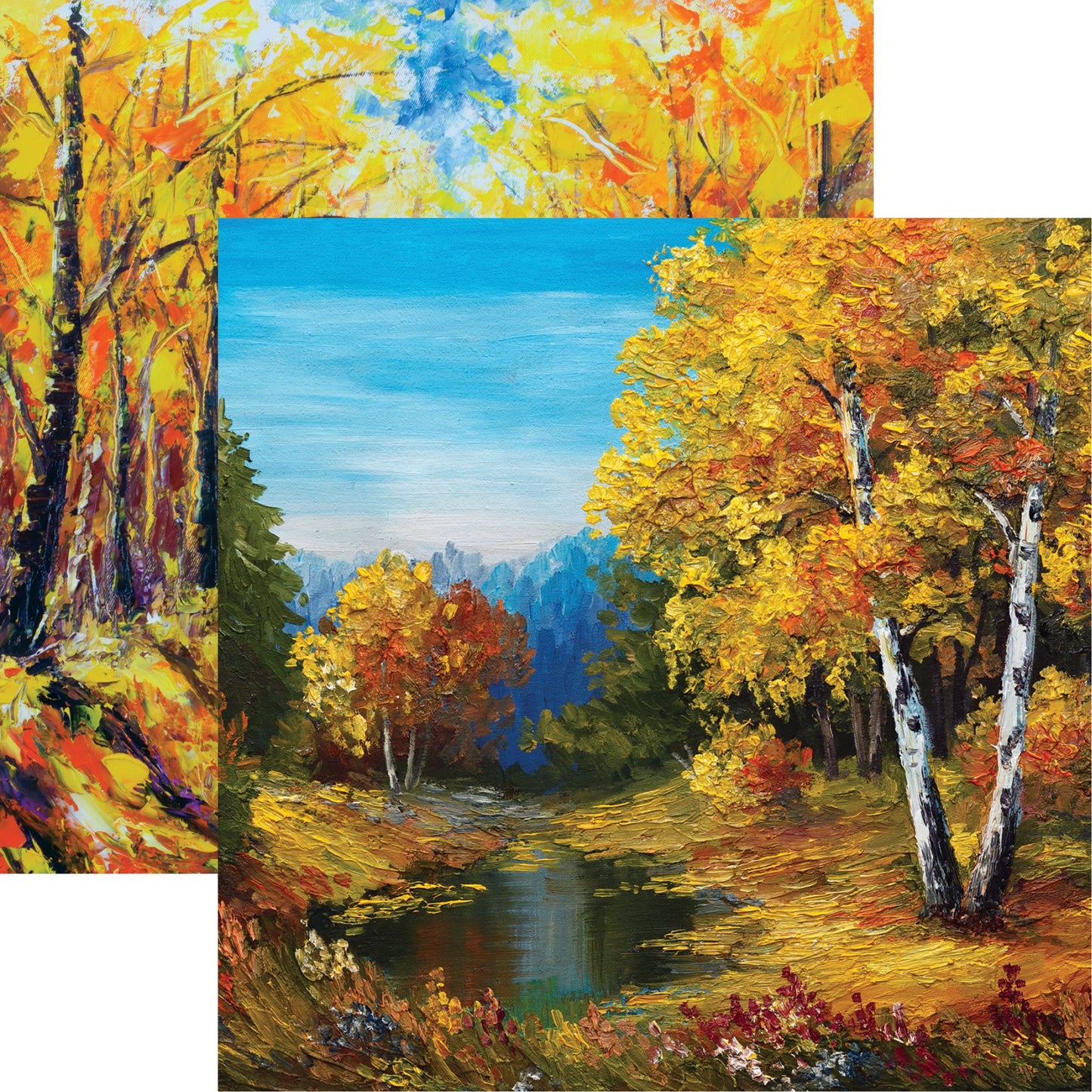 Reminisce October Roads: Autumn Vibes DS Paper (1 Sheet)