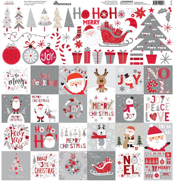 Reminisce Oh Christmas Tree12x12 Sticker