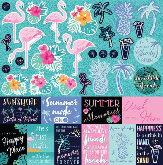 Reminisce Officially Summer Element Stickers