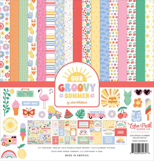 Echo Park Our Groovy Summer Collection Kit