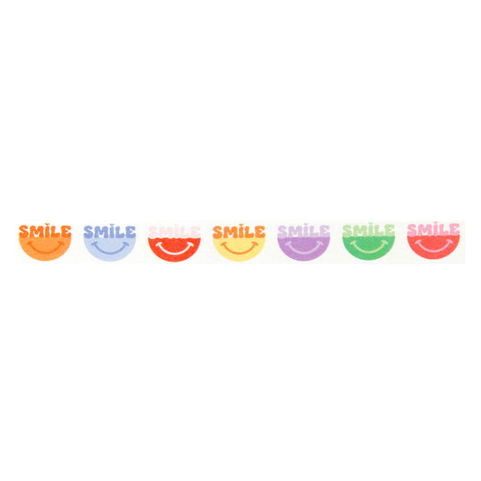 Echo Park Our Groovy Summer: Colorful Smiles Washi Tape