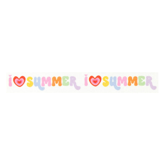 Echo Park Our Groovy Summer: I Heart Summer Washi Tape