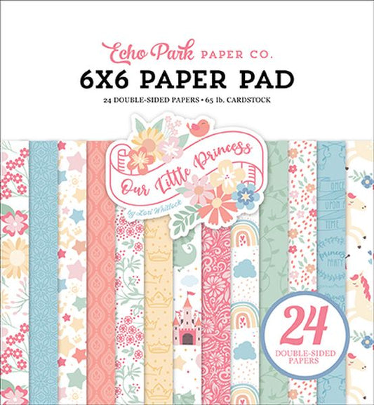 Echo Park Our Little Princess 6x6 Pad
