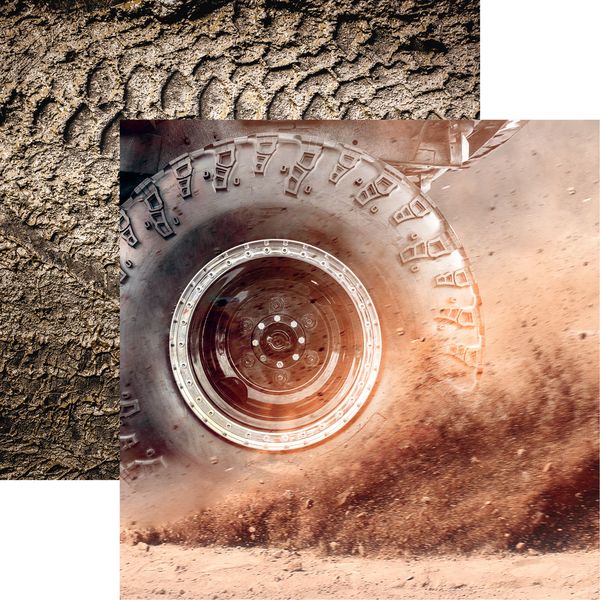 Reminisce Off Road Adventure: Burnout DS Paper (1 Sheet)
