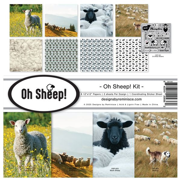 Reminisce Oh Sheep! Collection Kit
