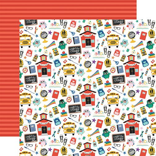 Off to School Welcome to Class DS Paper (1 Sheet)