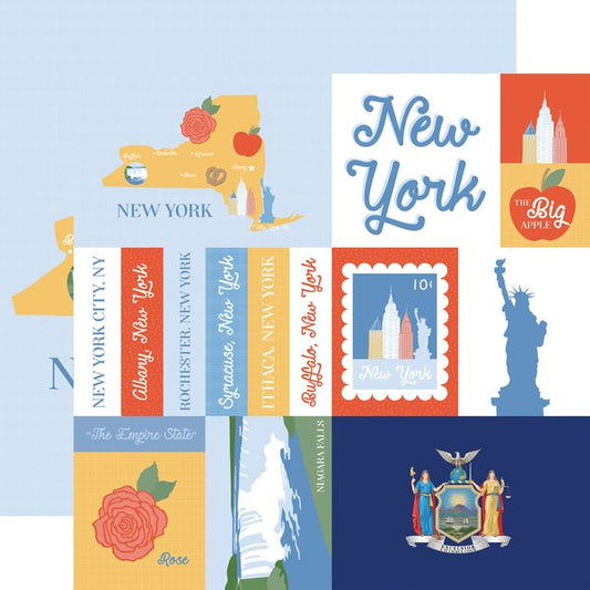 Echo Park Our United States: New York DS Paper (1 sheet)