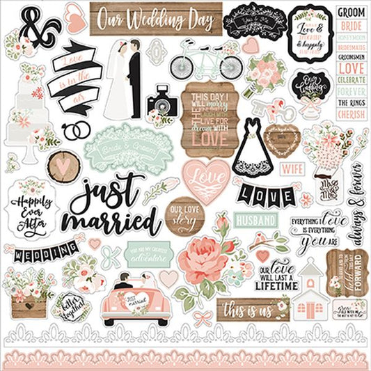 Our Wedding Element Sticker