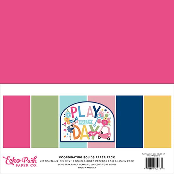 DISC - Play All Day- Girl Solids Kit