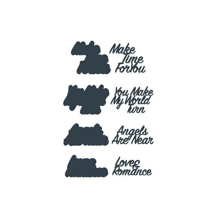 The Paper Boutique Sentiments Collection XIV