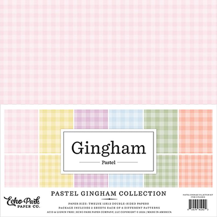 Pastel Gingham Collection Kit