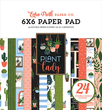 DISC - Echo Park Plant Lady 6x6 Paper Pad