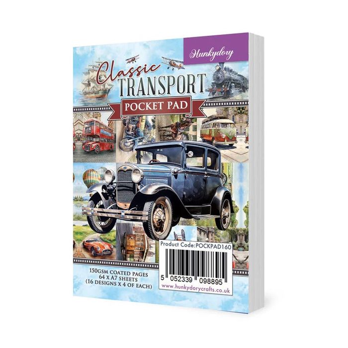 Hunkydory Crafts Classic Transport Pocket Pad