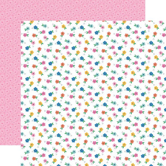Echo Park Plan on It: Well-Planned Flowers DS Paper