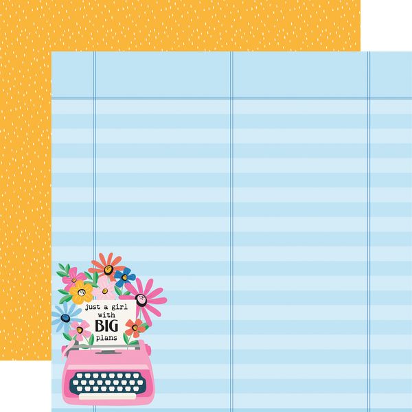 Echo Park Plan on It: Jot It Down Note Card DS Paper