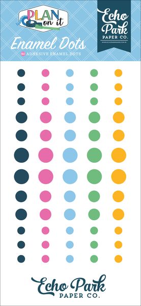 Echo Park Plan On It Enamel Dots