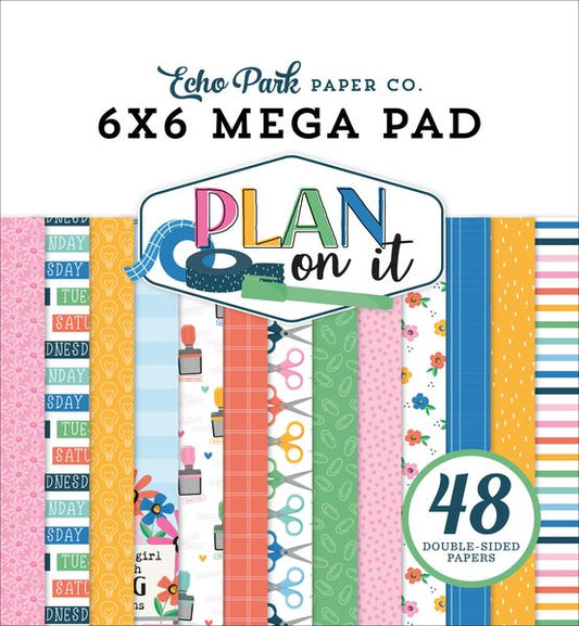 Echo Park Plan On It Cardmakers 6X6 Mega Pad
