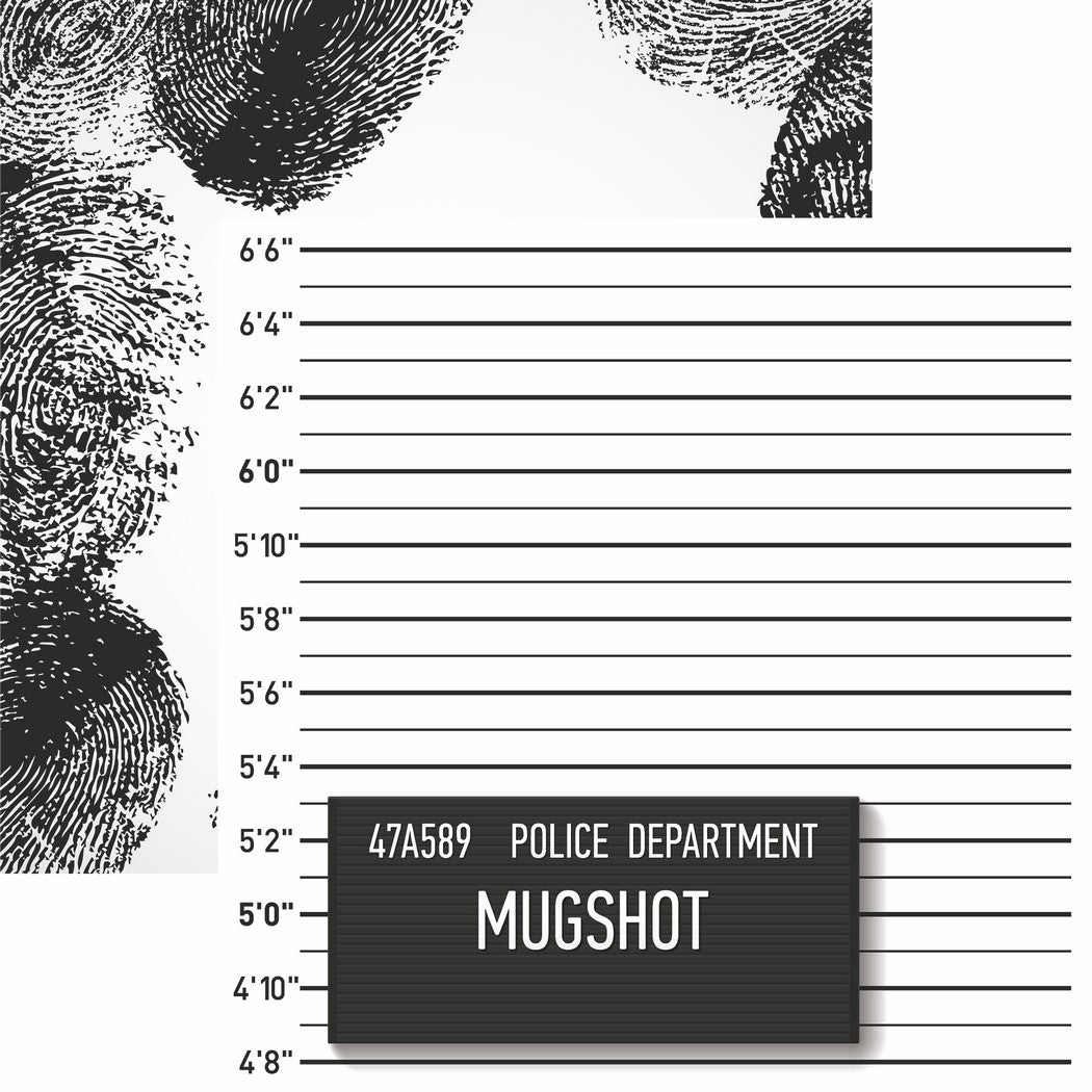 Reminisce Police: Mugshot DS Paper (1 Sheet)