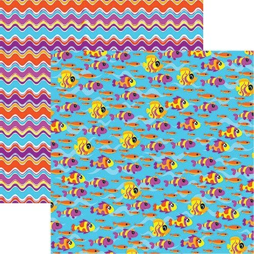 Reminisce Pool Princess: A Fish Tale Pape DS Paper (1 Sheet)
