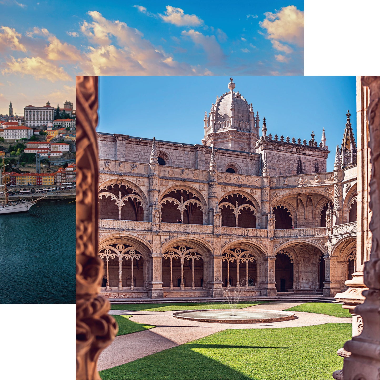 Reminisce Portugal: Jeronimos Monastery DS Paper (1 Sheet)