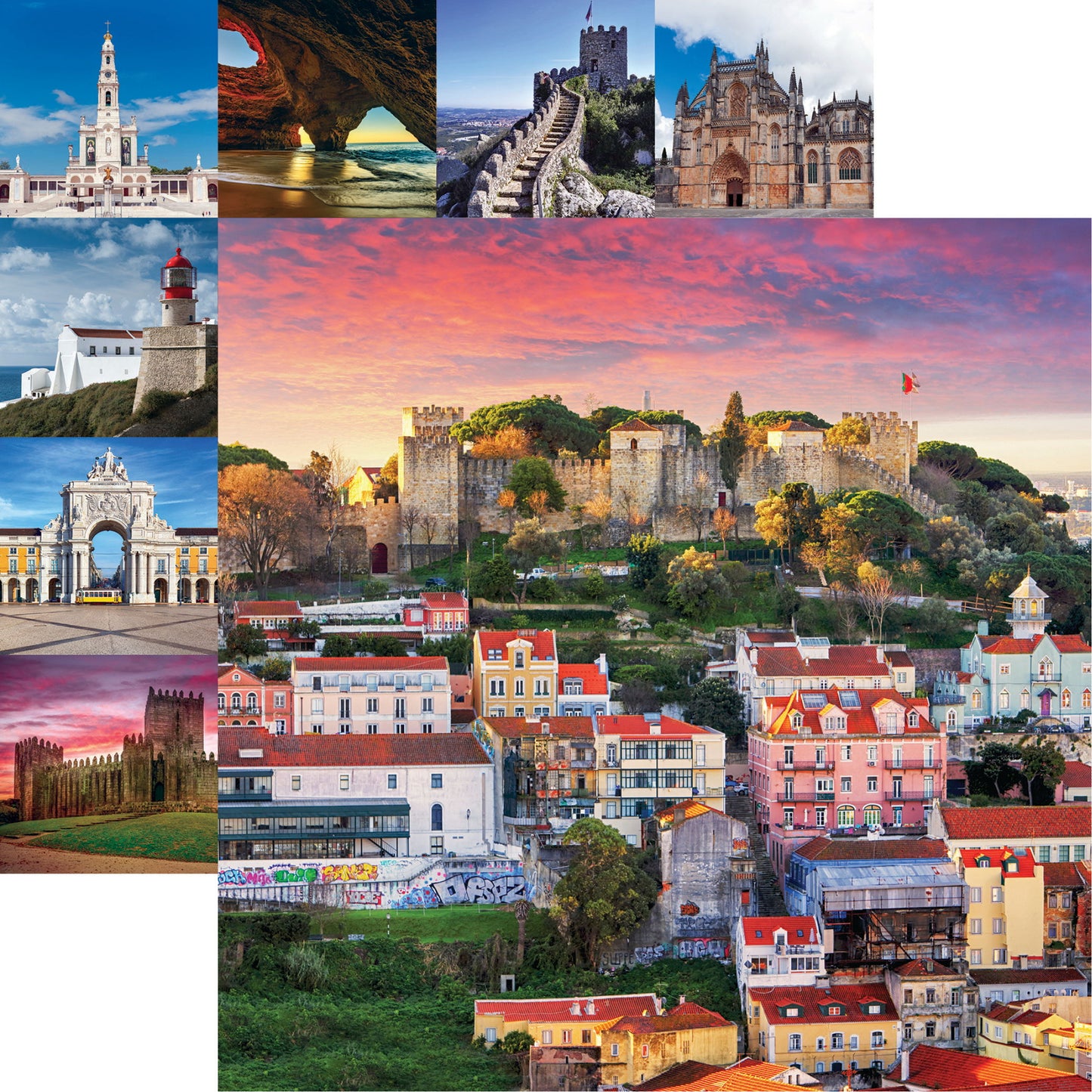Reminisce Portugal: Sao Jorge Castle DS Paper (1 Sheet)