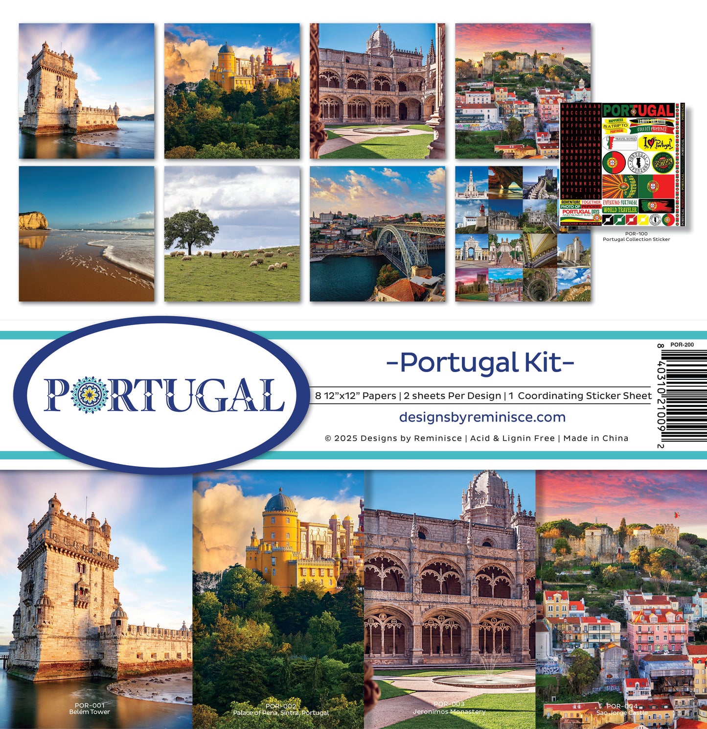 Reminisce Portugal Collection Kit