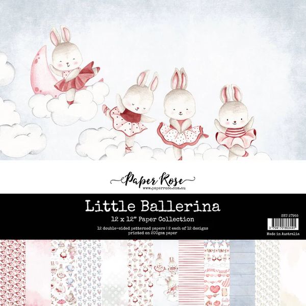 Paper Rose Little Ballerina 12x12 Paper Collection 27955