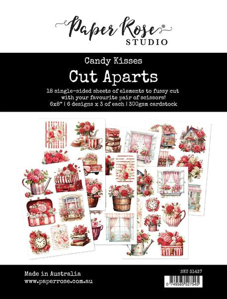 Paper Rose Candy Kisses Cut Aparts Paper Pack 31437