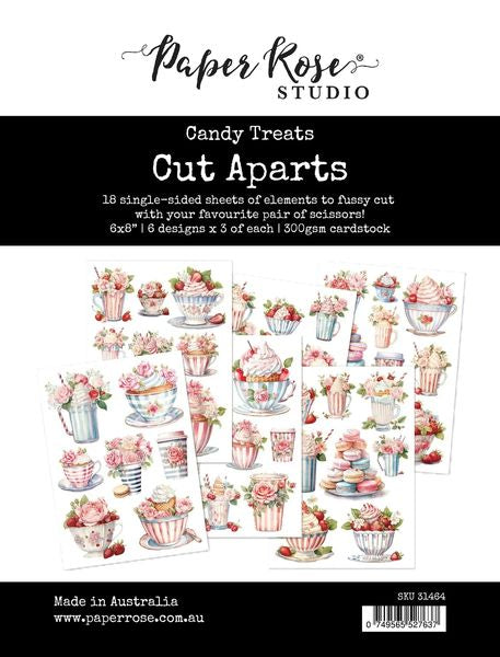 Paper Rose Candy Treats Cut Aparts Paper Pack 31464