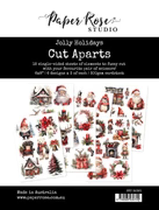 Paper Rose Jolly Holidays Cut Aparts Paper Pack