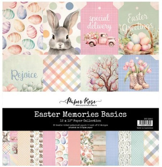 Paper Rose - Easter Memories Basics 12x12 Paper Collection