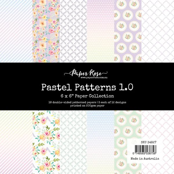 Pastel Patterns 1.0 6x6 Paper Collection 34827