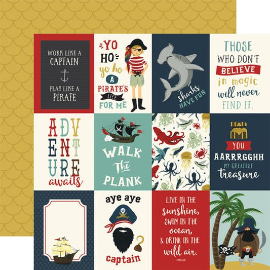 Pirate Tales 3x4 Journaling Ca