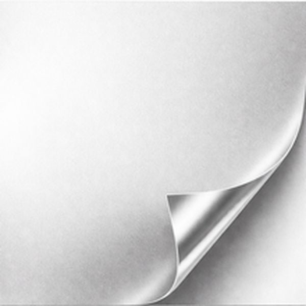 Bazzill Mirricard Silver 12x12 Cardstock