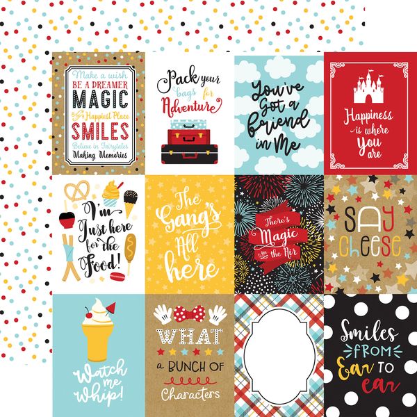 Remember The Magic 3x4 Journalling Cards