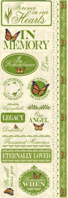 Reminisce In Loving Memory Combo Sticker
