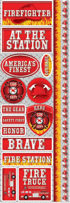 Reminisce DISC - Firefighter Combo Sticker