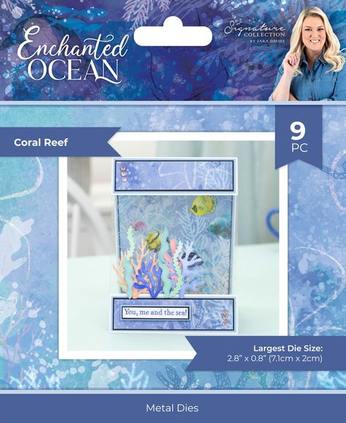 Crafter's Companion Sara Signature Enchanted Ocean: Coral Reef Metal Die