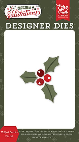 Holly & Berries Die Set