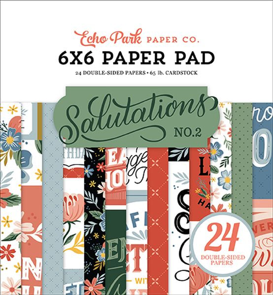 Echo Park Salutations 6x6 Pad