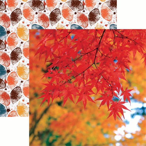Reminisce Simply Autumn - Hello Autumn DS Paper (1 Sheet)