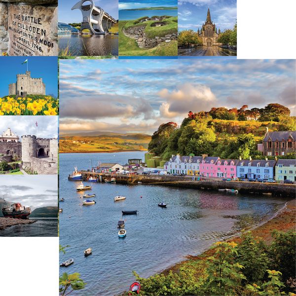 Reminisce Scotland and Wales: Isle of Skye DS Paper (1 Sheet)