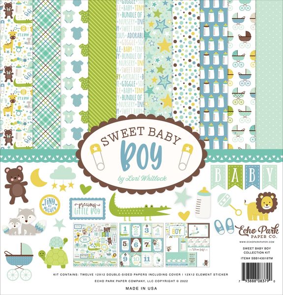 DISC - Sweet Baby Boy TM Collection Kit