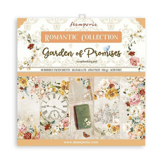 Stamperia Garden of Promises 12x12 inches Double-sided Paper Pack