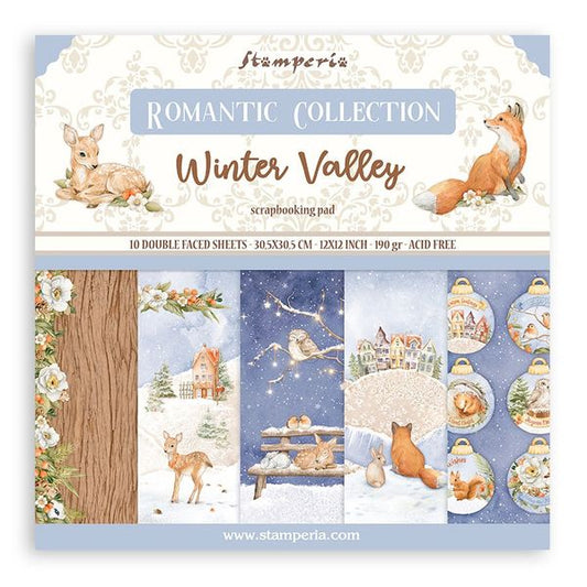 DISC - Stamperia Romantic Collection: Winter Valley